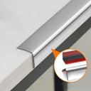 Ver mais imagens de Perfil Metalizada Autocolante Pvc Acabamento Prata 15mm X 5m