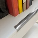 Ver imagem 3 de Perfil Metalizada Autocolante Pvc Acabamento Prata 15mm X 5m