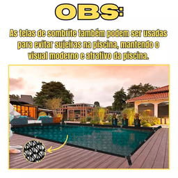 Tela Sombrite 2x3 80% Bainha Ilhos - 4