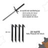 Árvore de Natal Luminosa Led Linear Slim 2,2m - 220v - 3