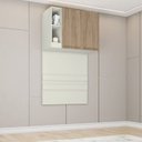 Ver imagem 2 de Ponte Solteiro Modulado 2 Portas 185x104 Cm Seletto Areia Jequitiba Henn