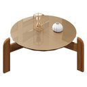 Ver imagem 3 de Mesa de Centro Lizz - Champagne/Cedro
