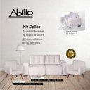 Ver imagem 3 de Kit Dallas - Sofá Retrátil + 2 Poltronas Bege Abílio