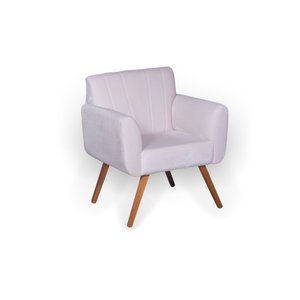 Kit Dallas - Sofá Retrátil + 2 Poltronas Bege Abílio