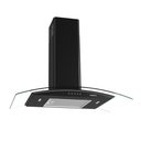 Ver imagem 1 de Coifa Nardelli de Parede Clean Vidro Curvo Black 80cm