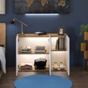 Ver imagem 4 de Buffet 3 Porta Luxo Multimoveis Mel AJL STORE Buffet Aparador