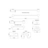 Kit de Acessórios para Banheiro 5 Peças Serenity SR11001 Ducon Metais - 2