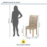 Conjunto 2 Cadeiras para Sala de Jatar Lara - 3