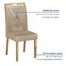 Conjunto 2 Cadeiras para Sala de Jatar Lara - 7