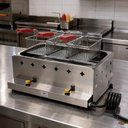 Ver imagem 2 de Fritadeira Profissional Retangular a Gás 10 Litros 3 Cestos Pr-30g - Progás P42389