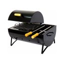 Ver imagem 1 de Churrasqueira Bafinho Mista Aço Grelha 2 Espetos 46x34x30cm