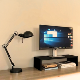 Suporte de Mesa Ergônomico para Monitor Preto 50x20x12cm - 2