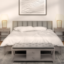 Ver mais imagens de Kit 7 Cabeceiras de Cama Box Casal Estofada Modulada 1,40mx45cm