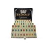 Jogo Rummy Hoyle Games 106 Peças Jogo de Tabuleiro Rummikub Com 4 Suportes e Estojo Lata - 6