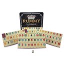Ver imagem 1 de Jogo Rummy Hoyle Games 106 Peças Jogo de Tabuleiro Rummikub Com 4 Suportes e Estojo Lata