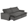 Sofá Bahia Modular 4 Lugares 2,30 MT com Molas Retrátil e Reclinável Veludo Nobre Sofatec - 9