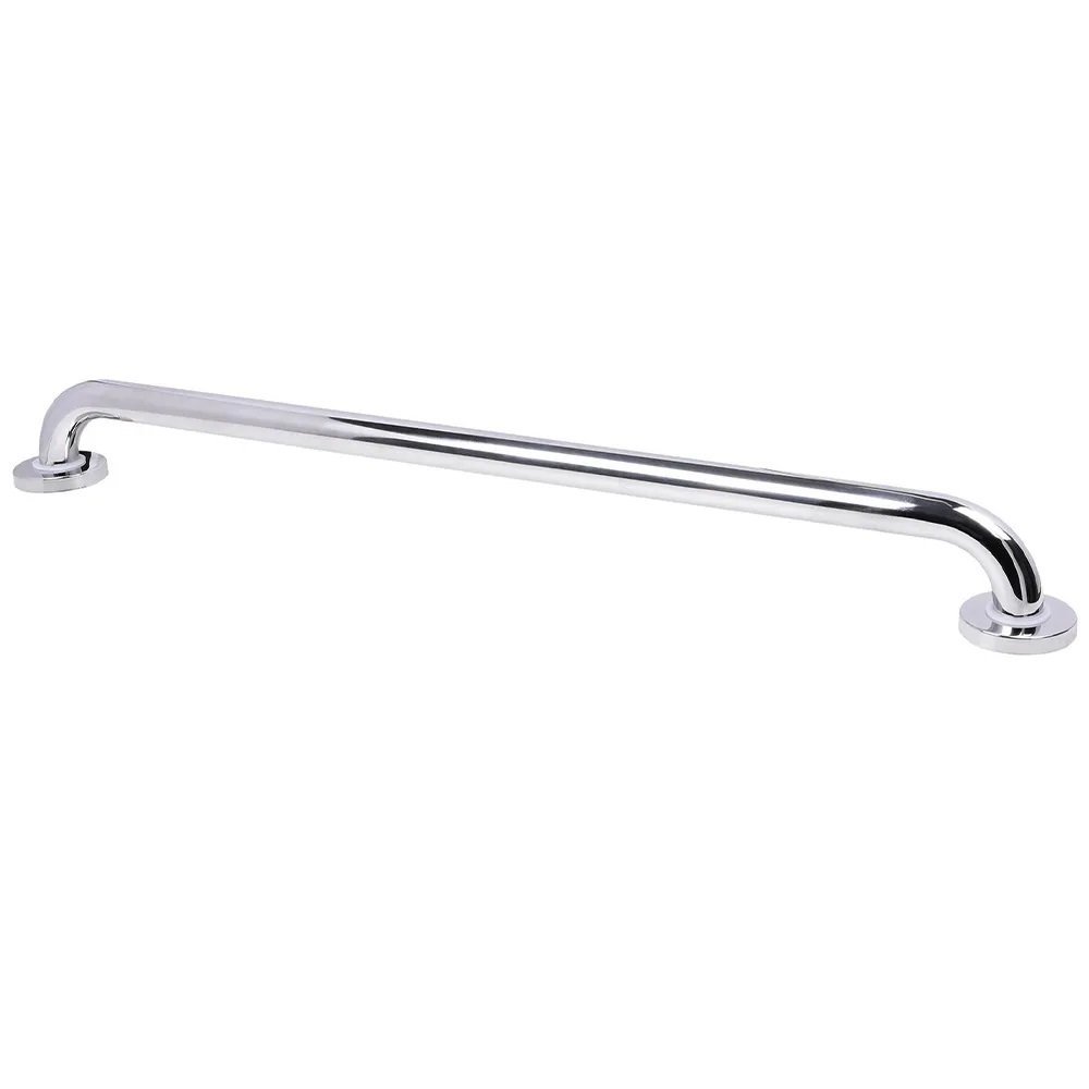 Alça De Apoio 70 cm Aço Inox Kit 3 Uni Alça Suporte Acessivel Idoso Gestante Criança Corrimao Casa B - 4