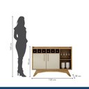 Ver imagem 7 de Buffet Aparador 2 Portas Clara