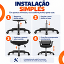 Ver imagem 6 de Pistão a Gás para Cadeira Escritório Presidente Classe 1 até 120kg