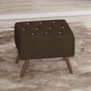 Ver imagem 6 de Puff Puf Para Sala Pes Madeira Trit Veludo SL 942 Peer