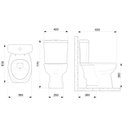 Ver imagem 4 de Kit de Bacia com Caixa Assento Pp com Queda Amortecida e Complementos de Instalação Thema Roca I Inc