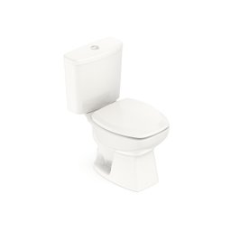 Kit de Bacia com Caixa Assento PP com Queda Amortecida e Complementos de Instalação Thema Roca I Incepa - 5