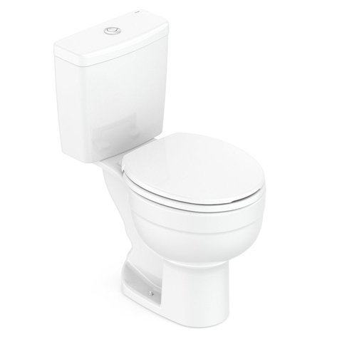 Kit Vaso Sanitário com Caixa Acoplada e Assento Soft Close Acesso Confort Incepa Branco