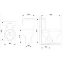 Ver imagem 5 de Kit Vaso Sanitário com Caixa Acoplada e Assento Soft Close Acesso Confort Incepa Branco
