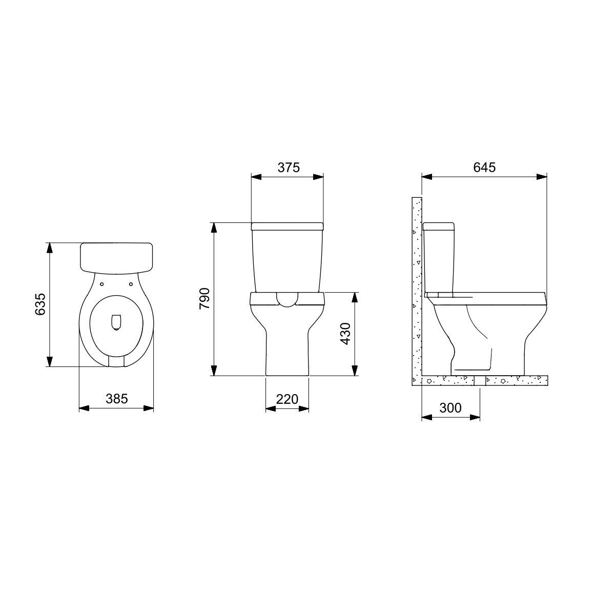 Ver imagem 5 de Kit de Bacia com Caixa Acionamento Lateral Assento PP com Abertura Frontal e Complementos de Instalação Roca Branco/Brilhante