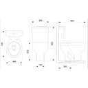 Ver imagem 4 de Kit de Bacia com Caixa Acionamento Lateral Assento Pp com Queda Amortecida e Complementos de Instala