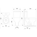 Ver imagem 4 de Kit de Bacia com Caixa Acionamento Lateral Assento Pp com Queda Amortecida e Complementos de Instalação Roca