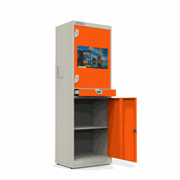 Rack de Computador Industrial para Qualidade Laranja - Nk 1713 - 3