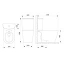 Ver imagem 4 de Kit Vaso Sanitário com Caixa Acoplada e Assento Soft Close Neo Incepa