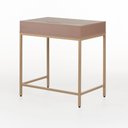 Ver imagem 4 de Escrivaninha Square 1 Gaveta 70 Cm X 48 Cm Rosa Blush