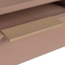 Ver imagem 6 de Escrivaninha Square 1 Gaveta 70 Cm X 48 Cm Rosa Blush