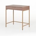 Ver imagem 2 de Escrivaninha Square 1 Gaveta 70 Cm X 48 Cm Rosa Blush
