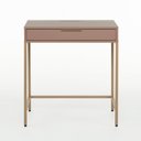 Ver imagem 1 de Escrivaninha Square 1 Gaveta 70 Cm X 48 Cm Rosa Blush