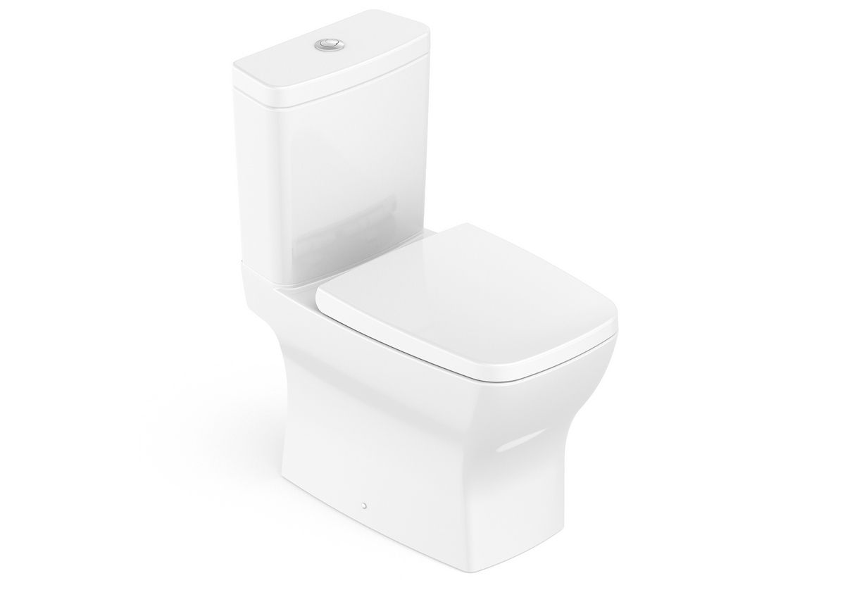 Ver imagem 6 de Kit de Bacia com Caixa Assento Termofixo com Queda Amortecida e Complementos de Instalação Boss Roca Branco/Brilhante