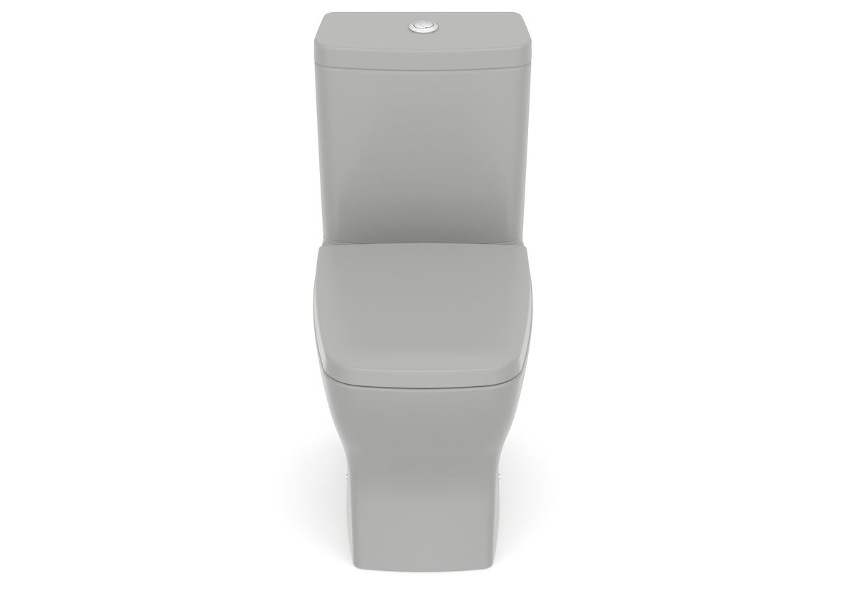Ver imagem 7 de Kit de Bacia com Caixa Assento Termofixo com Queda Amortecida e Complementos de Instalação Boss Roca Cinza/Stone Fosco