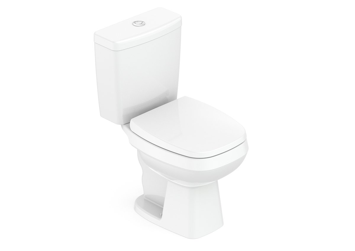 Vaso Sanitário com Caixa Acoplada e Assento Soft Close PP Avant Roca I Incepa