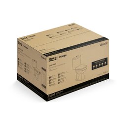 Vaso Sanitário com Caixa Acoplada e Assento Soft Close PP Avant Roca I Incepa - 6