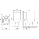 Ver imagem 6 de Vaso Sanitário com Caixa Acoplada e Assento Soft Close Pp Avant Roca