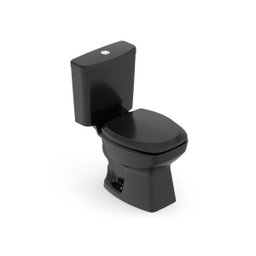 Kit de Bacia com Caixa Assento PP com Queda Amortecida e Complementos de Instalação Thema Roca I Incepa - 5