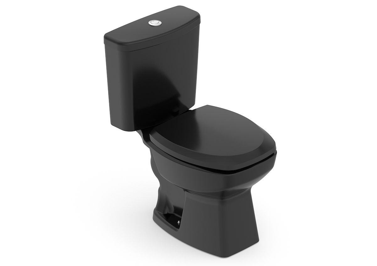 Ver imagem 6 de Kit de Bacia com Caixa Assento PP com Queda Amortecida e Complementos de Instalação Thema Roca Preto/Brilhante