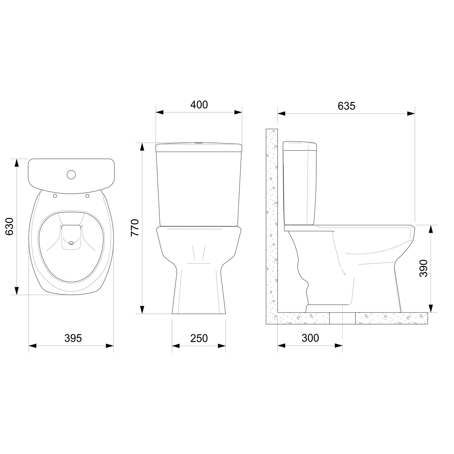 Kit de Bacia com Caixa Assento PP com Queda Amortecida e Complementos de Instalação Thema Roca I Incepa - 3