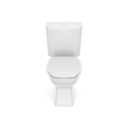Kit de Bacia com Caixa Assento PP com Queda Amortecida e Complementos de Instalação Thema Roca I Incepa - 6