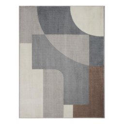 Tapete Sala Renaissance Vital Organico Cinza 150x200 Cm - 1