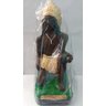 Imagem Caboclo Pena Dourada Aj Escultura Gesso Estatua 20 Cm - 1