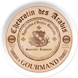Tábua Queijo Melamina Bege Gourmet Cheese 38cm Creative Tops - 1