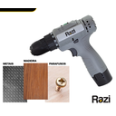 Ver imagem 4 de Furadeira Parafusadeira Bateria 12v Razi Bivolt com Acessórios